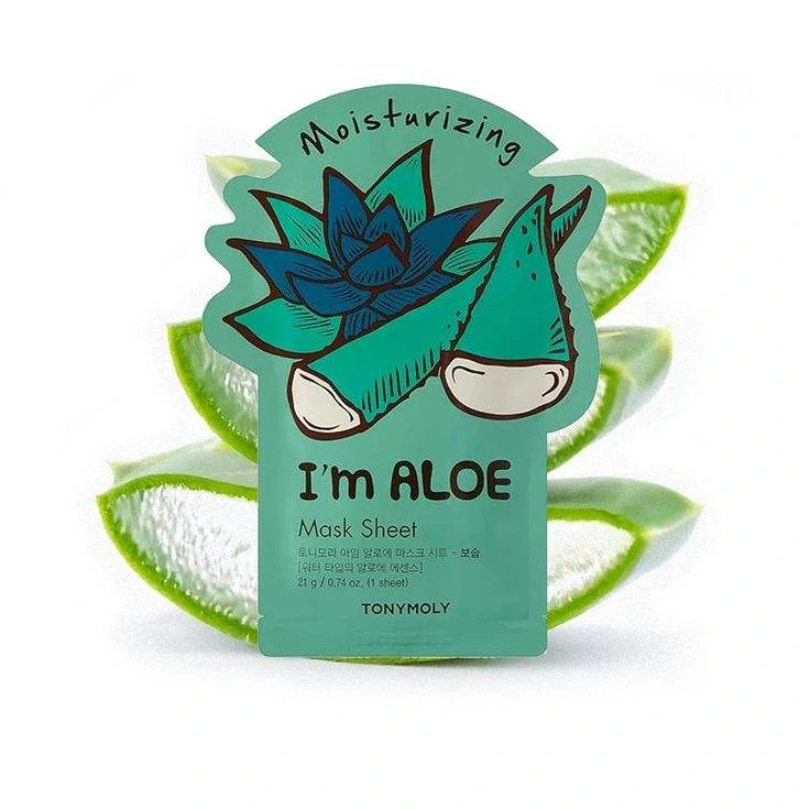 Aloe vera unique cut cosmetic packaging