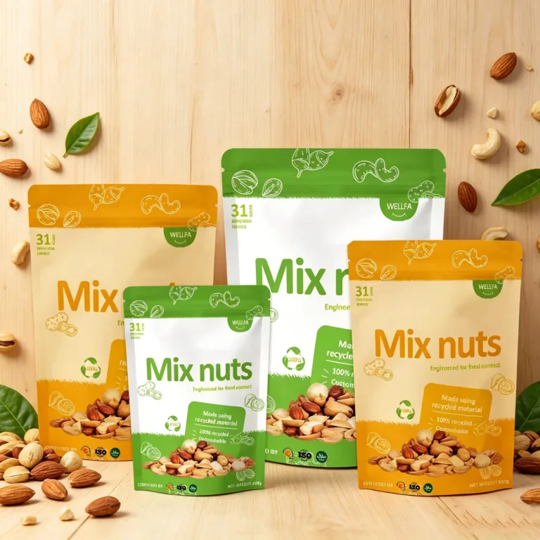 Custom nuts packaging bags