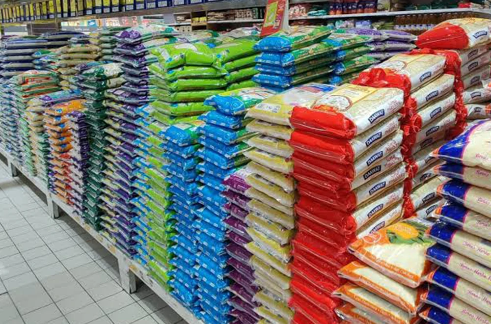 Rice bags with handle