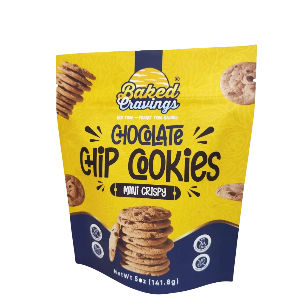 Aluminum foil cookie packaging bags
