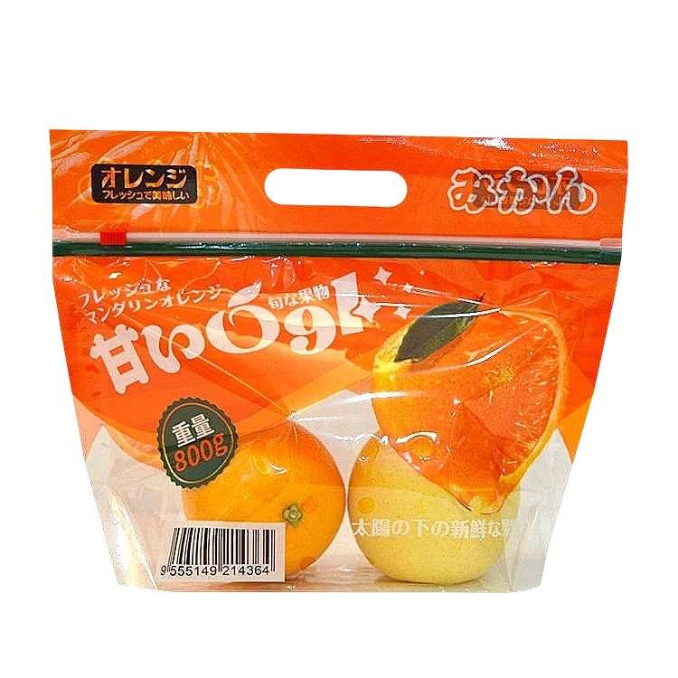 custom fresh fruit pouch