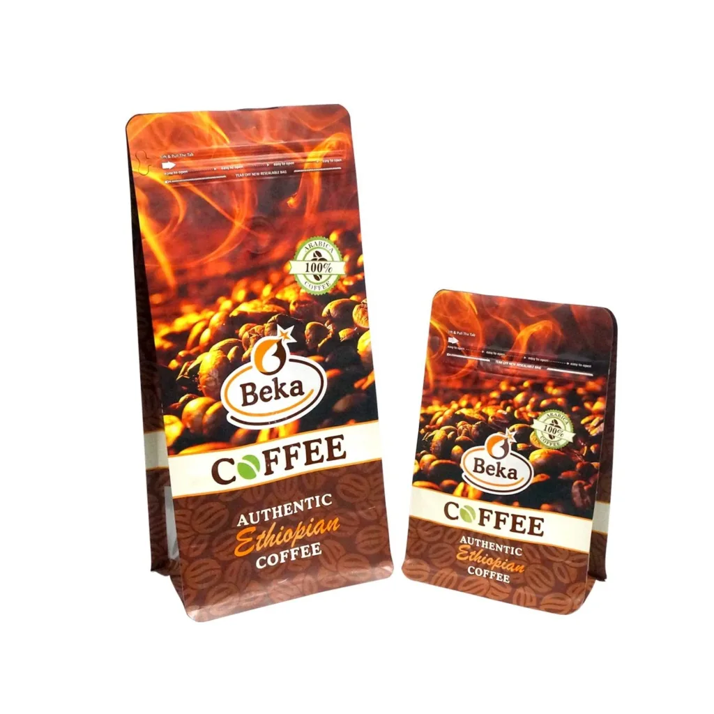 Custom coffee pouches features