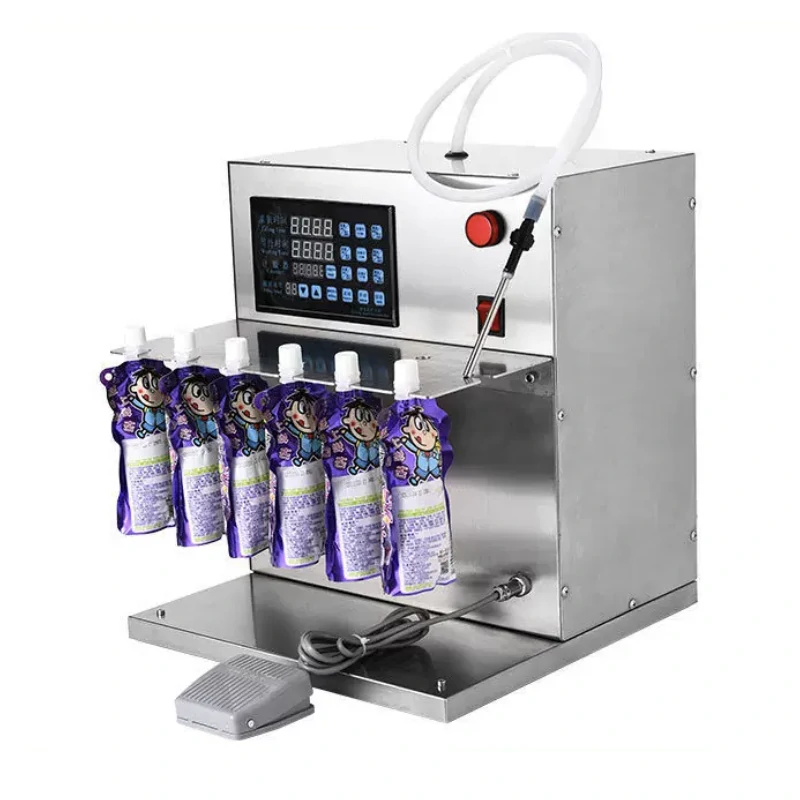 Small spout bag filling machine