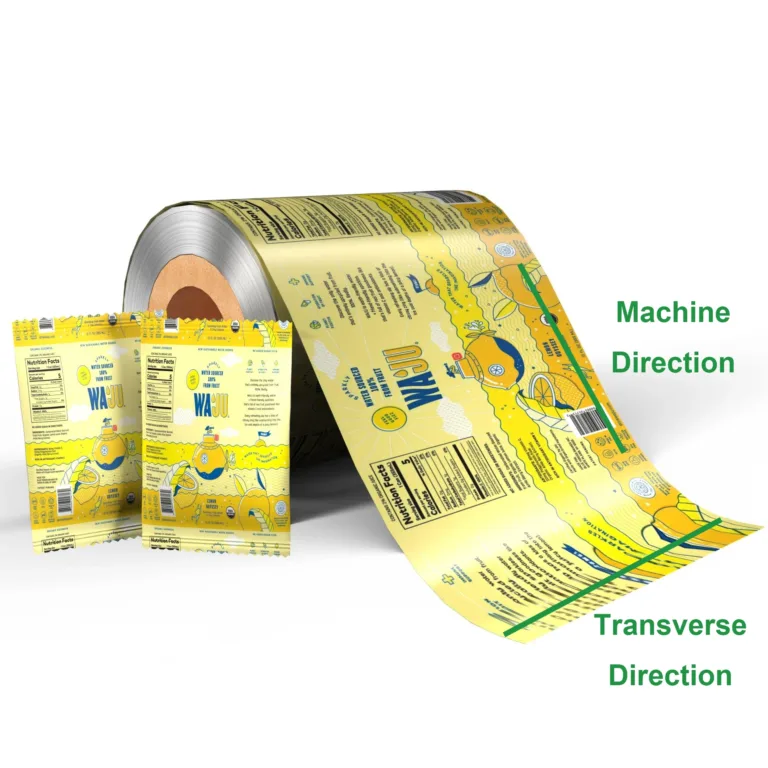 film rollstock machine direction
