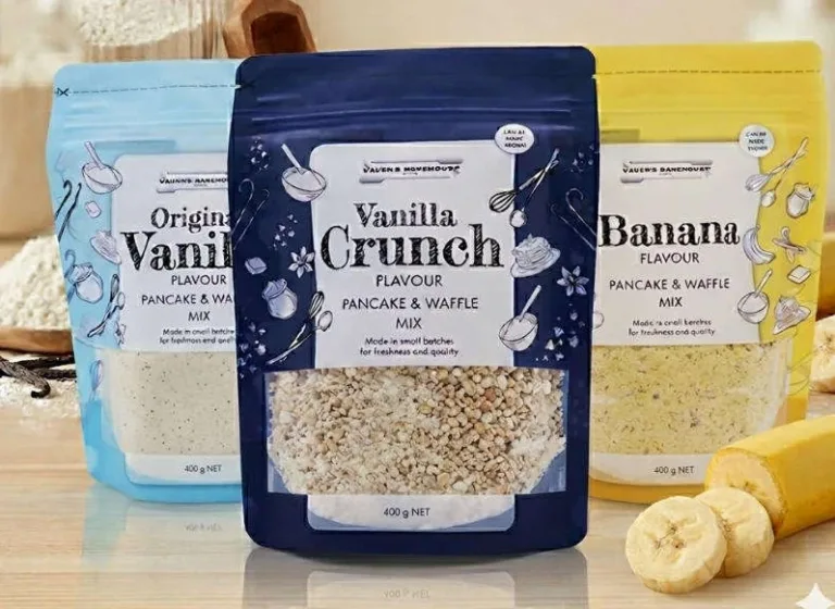 spice packaging bag with window