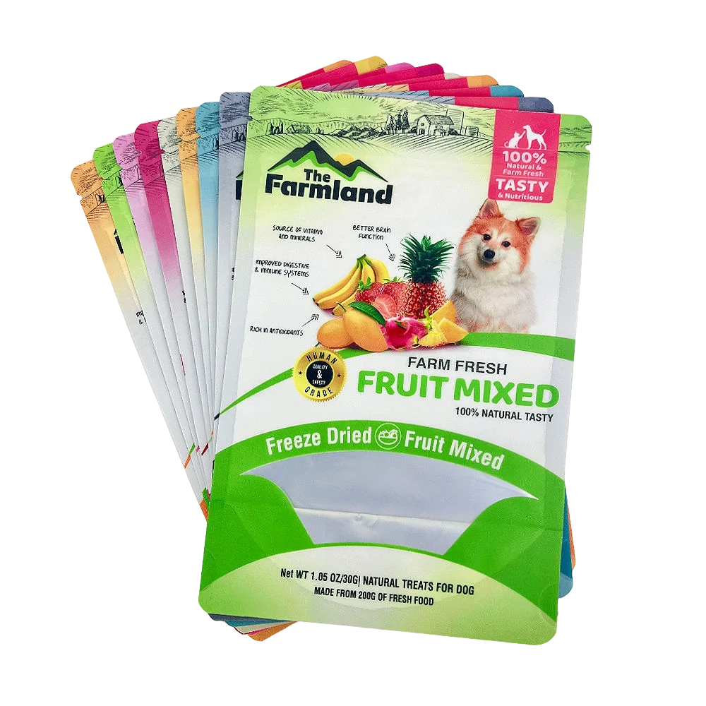 flat dog food bags
