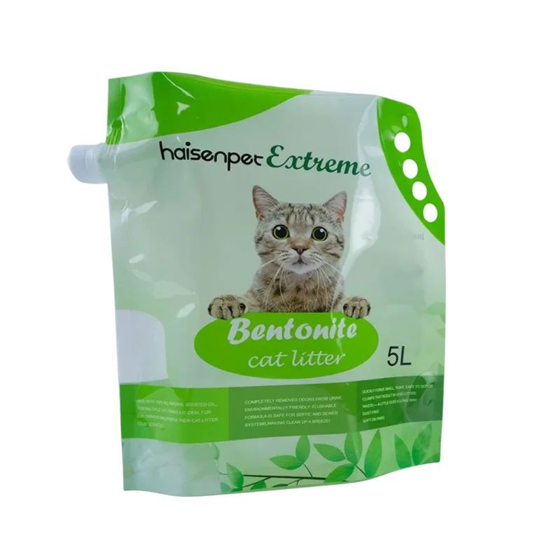 cat litter pouch features
