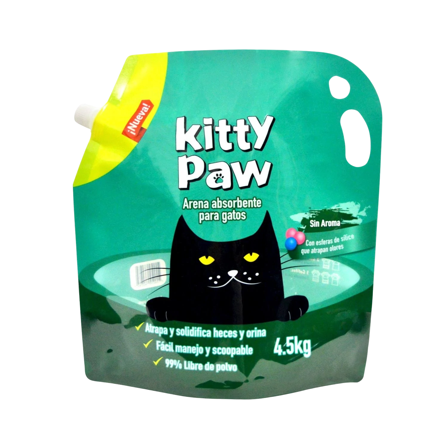 stand up cat litter bag