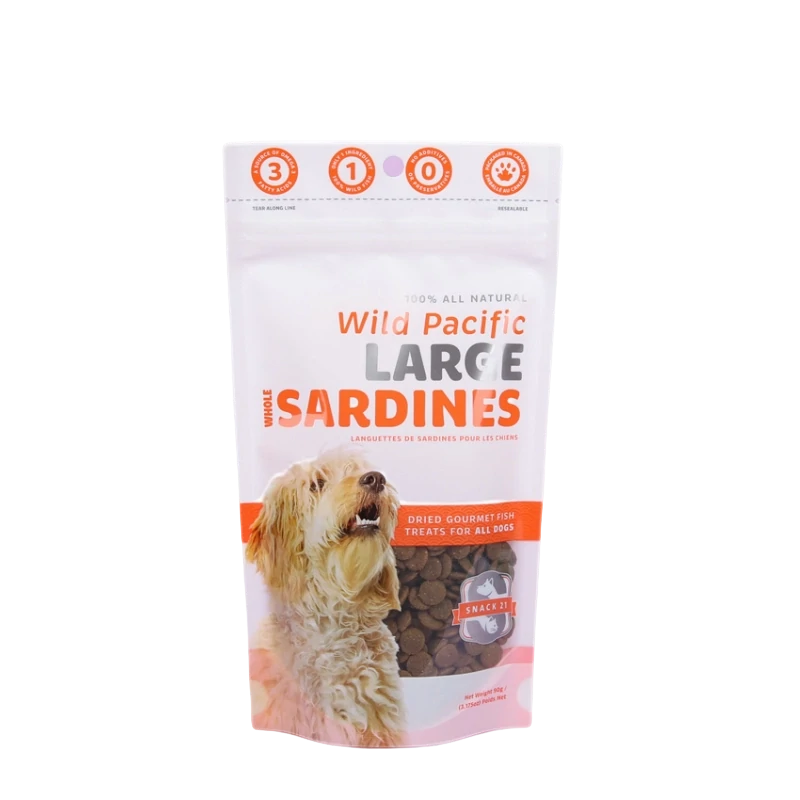 stand up dog food bag