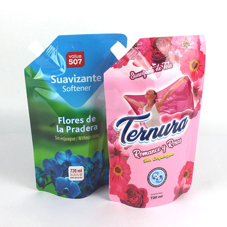 Laundry Detergent spout pouch