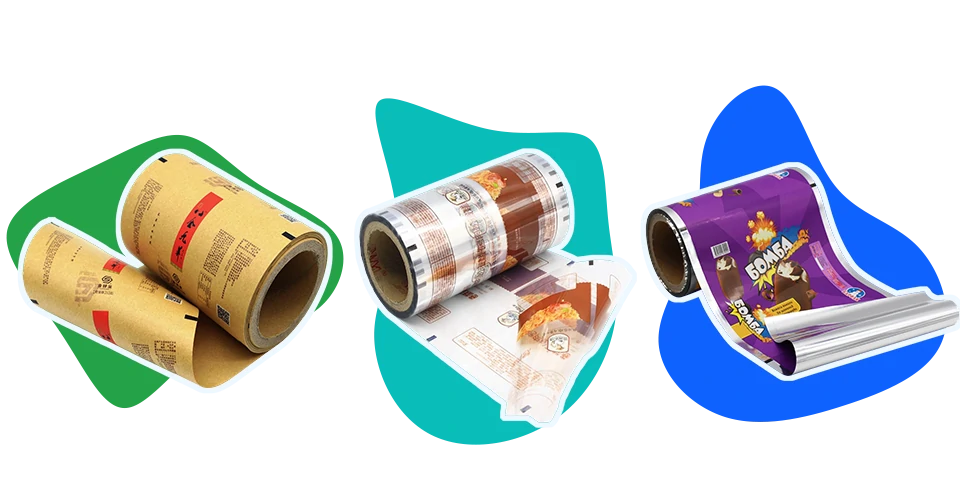 Flow wrap packaging material types