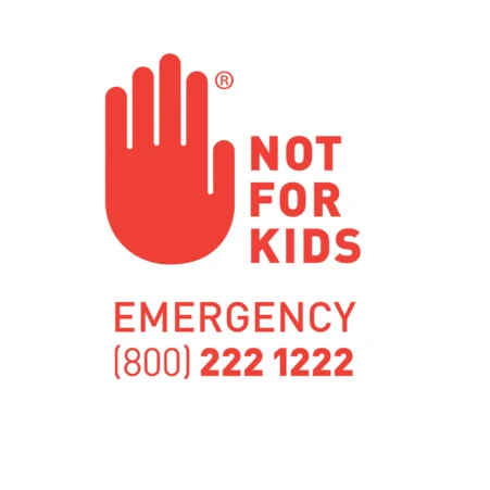 Not for kids lable