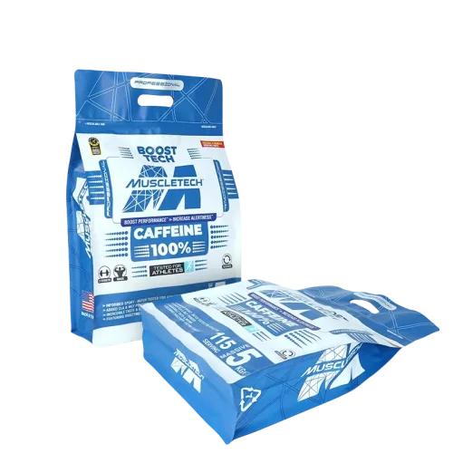 Muscle supplement protein powder hanging bags