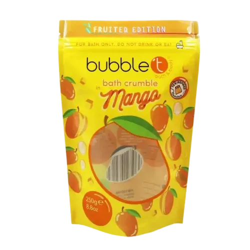 dried fruits packaging bag with mango shape window