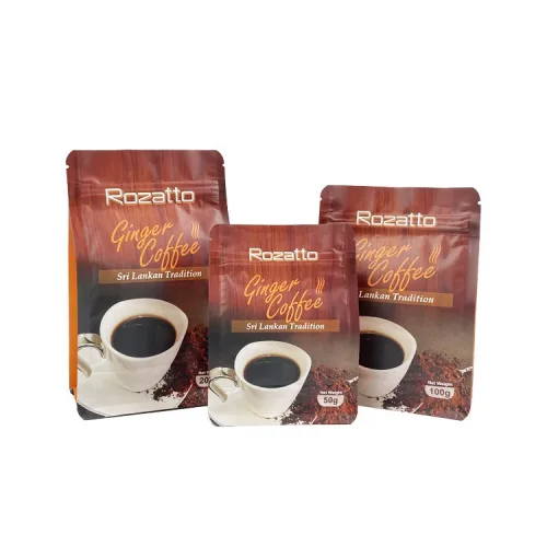 ground coffee pouch
